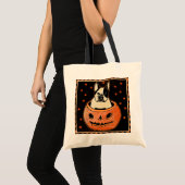 Halloween Pied Tote Bag (Voorkant (product))
