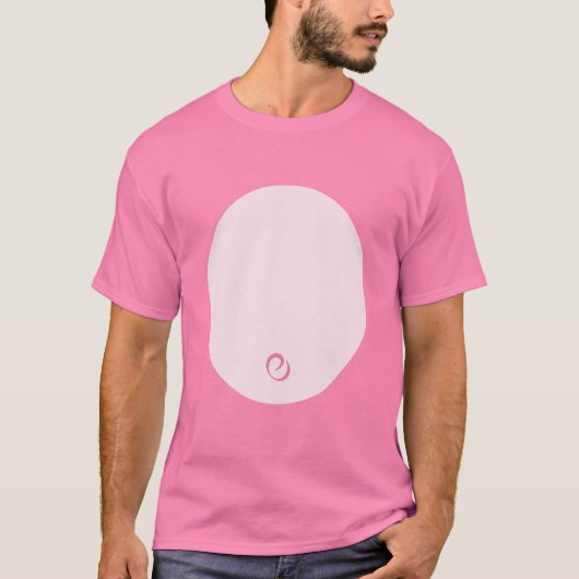 Halloween Pig Chest Costume Kinder Easy Costume T- T-shirt (Voorkant)