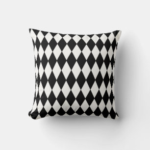 Halloween Pillow-Harlequin Diamonds Kussen