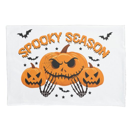 Halloween Pillowcase Kussensloop (Voorkant)