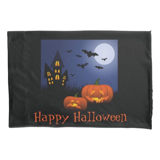 Halloween Pillowcase Kussensloop (Voorkant)