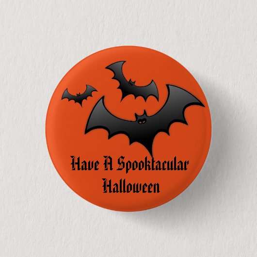 Halloween Pin Ronde Button 3,2 Cm (Voorkant)