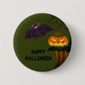 Halloween Pin Ronde Button 5,7 Cm (Voorkant)