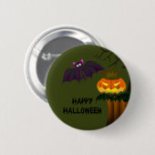 Halloween Pin Ronde Button 5,7 Cm (Voorkant /achterkant)