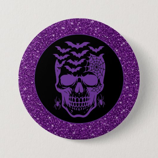 Halloween Pin Ronde Button 7,6 Cm (Voorkant)