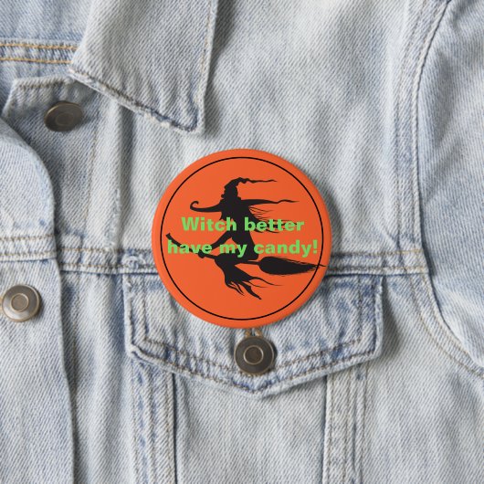 Halloween Pin Ronde Button 7,6 Cm (In situ)