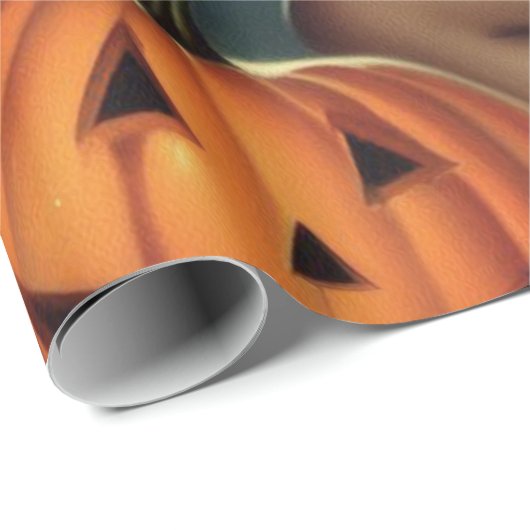  Halloween Pin Up Cadeaupapier (Rol Hoek)