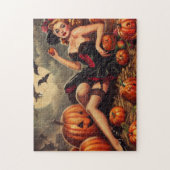 Halloween Pin Up Legpuzzel (Verticaal)