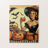  Halloween Pin-Up Legpuzzel (Verticaal)