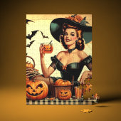 Halloween Pin-Up Legpuzzel
