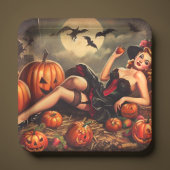  Halloween Pin Up Papieren Bordje