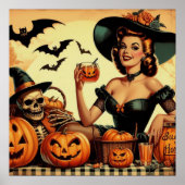  Halloween Pin-Up Poster (Voorkant)