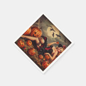  Halloween Pin Up Servet (Hoek)