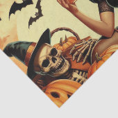  Halloween Pin-Up Tissuepapier (Detail)