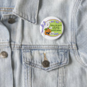 Halloween Pinback Buttonnen Party Name Pin Ronde Button 5,7 Cm (In situ)