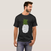 Halloween Pineapple Costume Funny Party Ghost Pine T-shirt (Voorkant volledig)