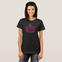 Halloween Pink Basic Dark T-Shirt