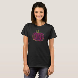 Halloween Pink Basic Dark T-Shirt