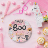 Halloween Pink Ghost Baby shower Paper Bord (Feest)