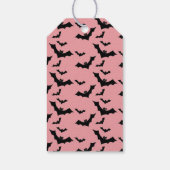 Halloween Pink Spooky Dank je Verjaardag Cadeaulabel (Achterkant)