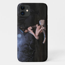 Halloween Pinup Meisje in Moonlight Case-Mate iPhone Case