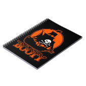 Halloween Piraat Buit Notitieboek (Linkerzijde)