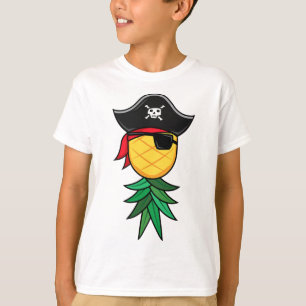 Halloween Pirate ondersteboven ananassenwingers Li T-shirt