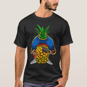 Halloween Pirate Pineapple Swingers T-shirt