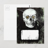 Halloween Pirate Skull Briefkaart (Voorkant / Achterkant)