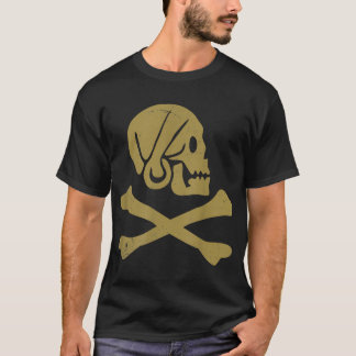 Halloween Pirate Skull en Crossbones T-shirt