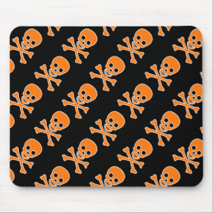 Halloween Pirate Skulls Mousepad Muismat