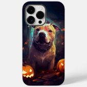 Halloween Pitbull met pompoenen eng Case-Mate iPhone Case (Achterkant)