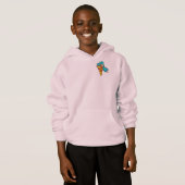 HALLOWEEN PIZZA SLICE HOODIE FOR KIDS (Voorkant volledig)