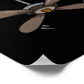 Halloween Plafond Fan Kostuum Grappig Easy Lazy La Poster (Hoek)