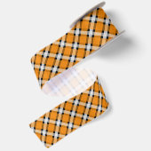 Halloween Plaid 4 Satijnen Lint (Achterkant)