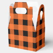 Halloween Plaid Favor Box Bedankdoosjes (Geopend)