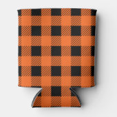 Halloween Plaid Koelbox Blikjeskoeler (Voorkant)