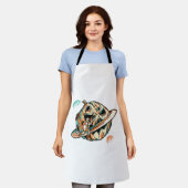 Halloween Planet Schort (Gedragen)