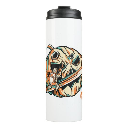 Halloween Planet Thermosbeker (Voorkant)