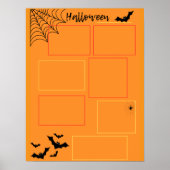 Halloween-planner Poster (Voorkant)