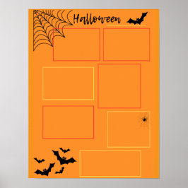 Halloween-planner Poster