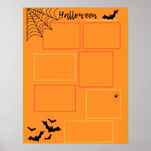 Halloween-planner Poster (Voorkant)