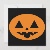 Halloween Platte Kaart (Achterkant)