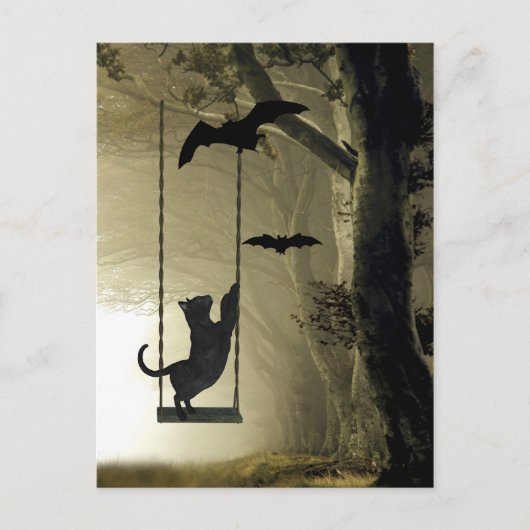 Halloween Play Briefkaart (Voorkant)