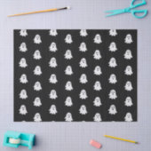 Halloween Playful White Ghost Black Festive  Tissuepapier (Craft)