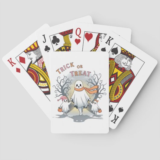 Halloween Playing Cards Pokerkaarten (Achterkant)