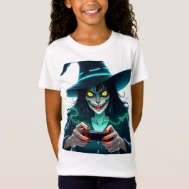 Halloween PlayStation Gaming - Spooky PS5 Witch Co T-shirt