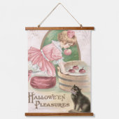  Hallowe'en Pleasures Hangend Wandkleed (Voorkant)