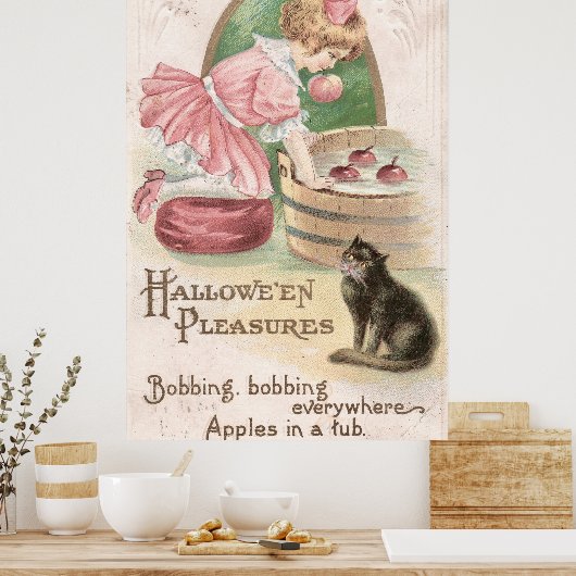  Hallowe'en Pleasures Poster (Keuken)