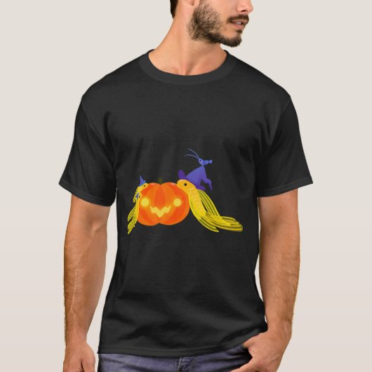 Halloween pleco t-shirt (Voorkant)